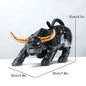 Vilead 20cm The Miami Bull Model Souvenir Statue Robot Sculpture