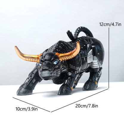 Vilead 20cm The Miami Bull Model Souvenir Statue Robot Sculpture