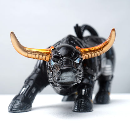 Vilead 20cm The Miami Bull Model Souvenir Statue Robot Sculpture